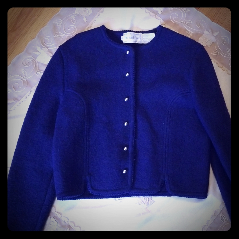 100 % Boiled Wool Jacket